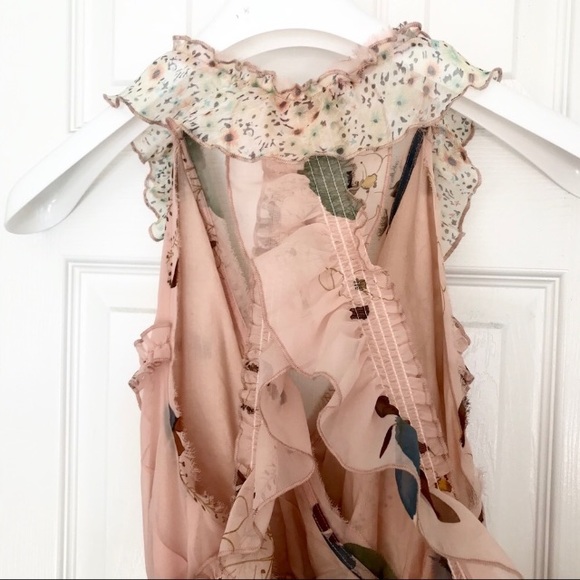 Free people high low ruffle dress - Picture 5 of 7